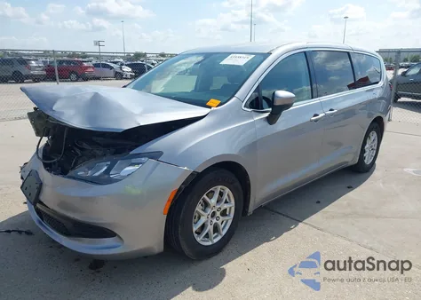 2021 Chrysler Voyager Lx из США, поврежденный, VIN 2C4RC1CGXMR580270